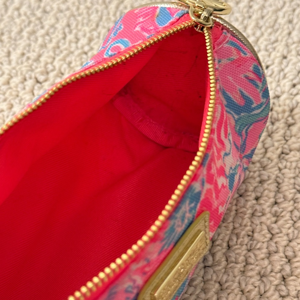 Lilly Pulitzer Pencil Makeup Bag Case - Picture 4 of 6